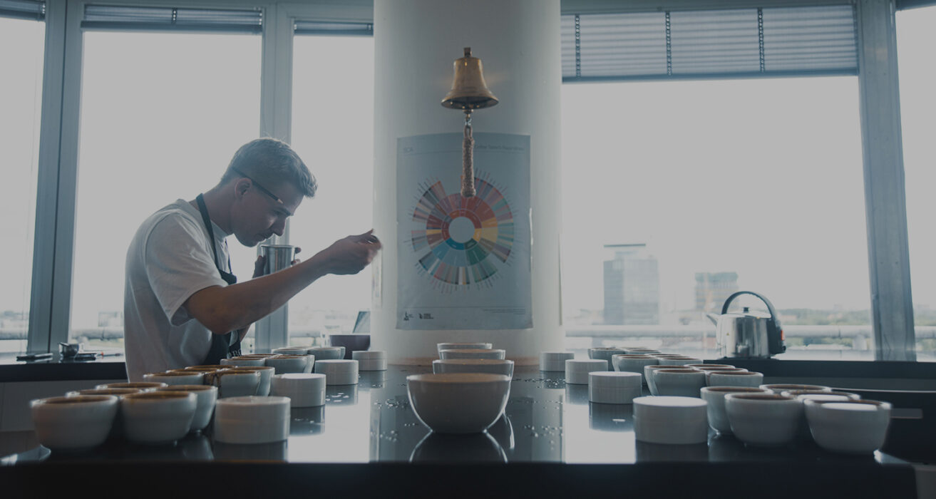 How we cup your coffees - A visual guide to the SCA cupping protocol